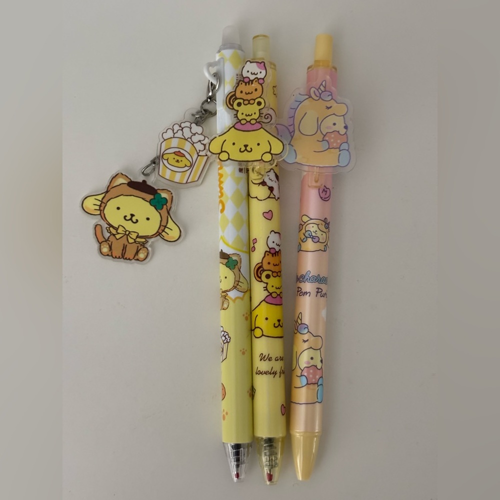 Pompompurin Pen Set of 3